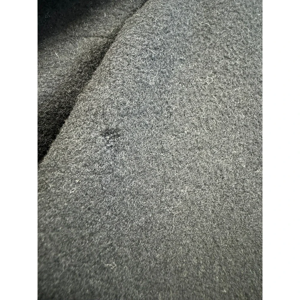 100% PURE MONGOLIAN CASHMERE, Beautiful, Long Trench Coat, Small Spot PLZ READ!!